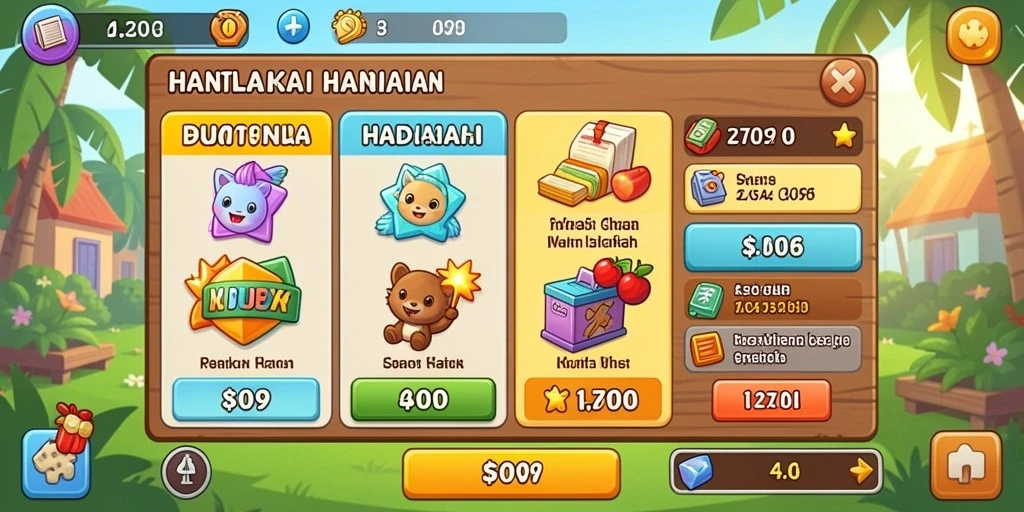 Tampilan antarmuka yang intuitif dan mudah digunakan.