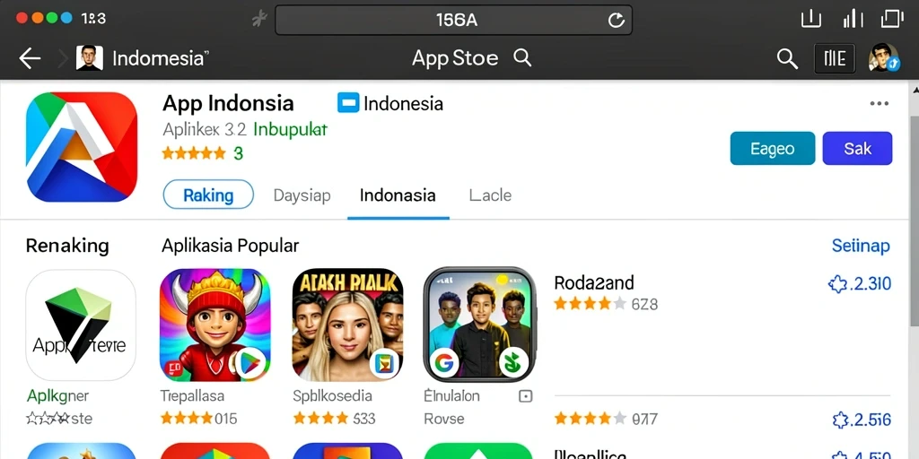Tampilan awal game yang menarik dan mudah dimengerti.