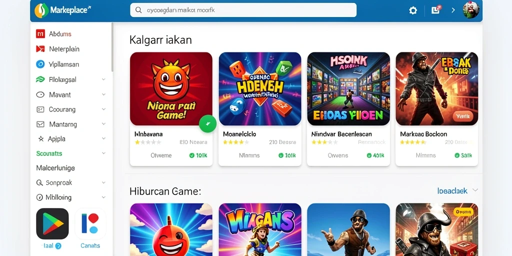 Tampilan antarmuka yang menarik dan mudah digunakan.