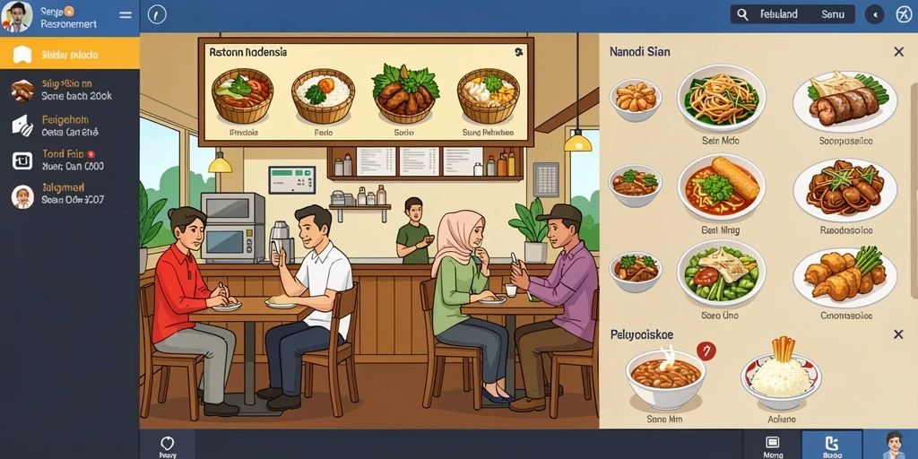 Tampilan antarmuka yang menarik dan mudah dinavigasi.