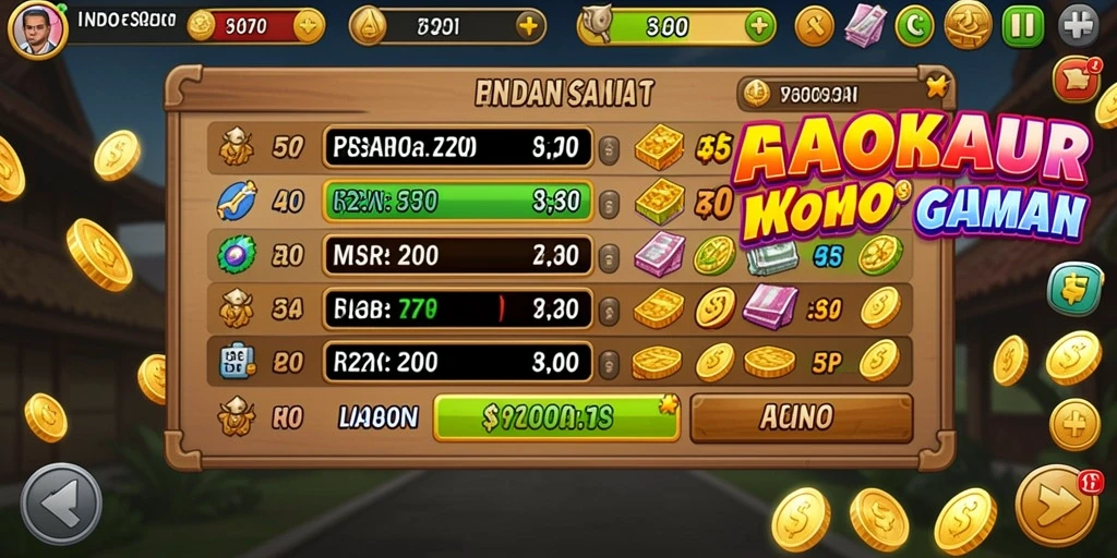 Screenshot dari permainan slot yang menarik.