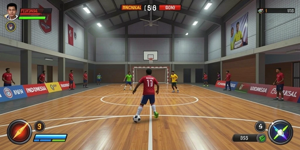 Tampilan antarmuka yang modern dan menarik.