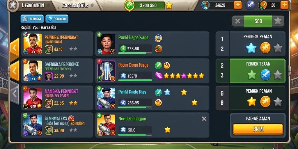 Tampilan awal yang memukau dan menarik perhatian.