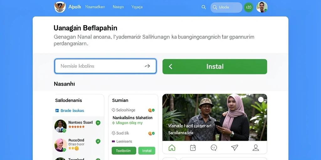 Tampilan antarmuka yang menarik dan user-friendly.