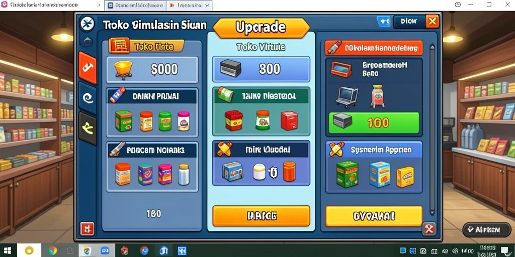 Tampilan antarmuka yang user-friendly.
